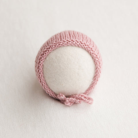 Newborn Knitted Bonnet - Precious Posy