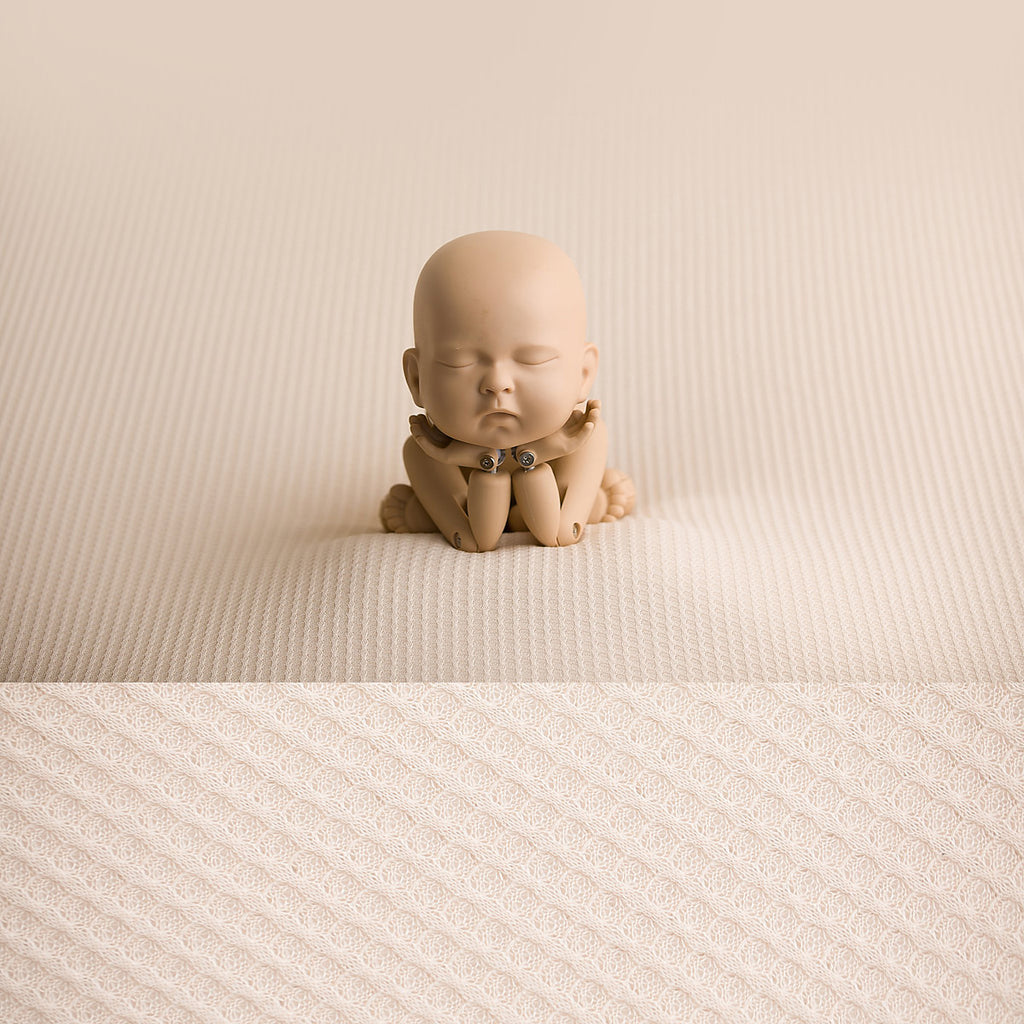 Newborn Fabric Backdrop -  Madison - Cream