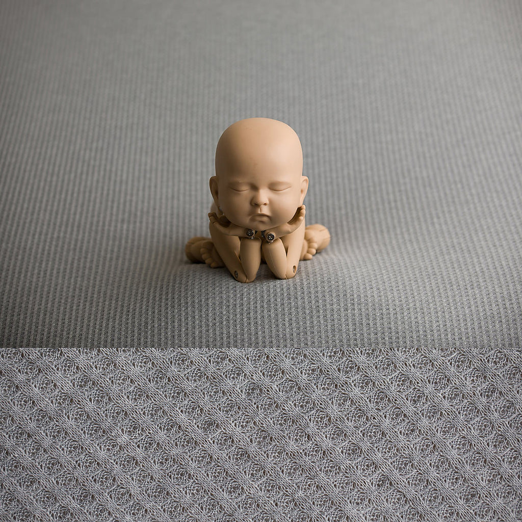 Newborn Fabric Backdrop -  Madison - Grey