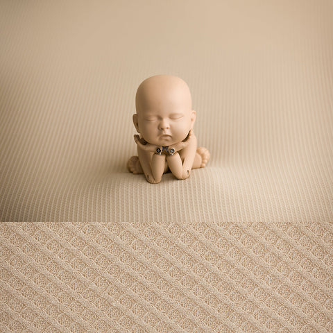 Newborn Fabric Backdrop -  Maddy - Tan