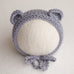 Newborn Knitted Bonnet - Dusk (7159)