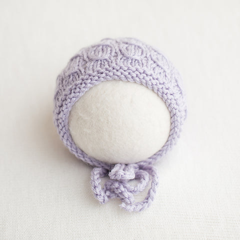 Newborn Knitted Bonnet - Dawn 665