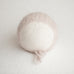 Newborn Kid Silk Bonnet - Pearl