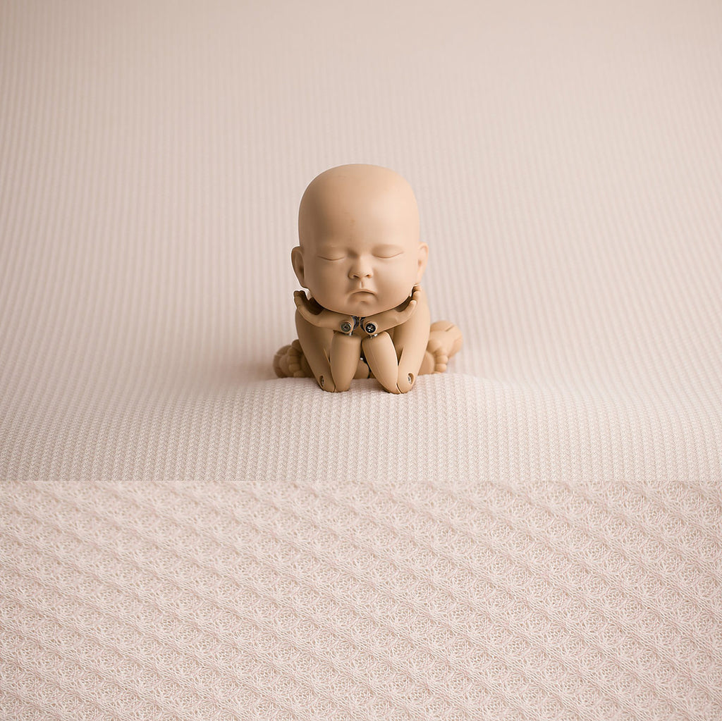 Newborn Fabric Backdrop -  Maddy - Linen