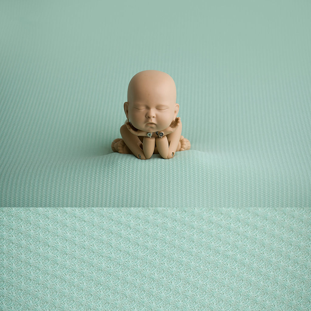 Newborn Fabric Backdrop -  Maddy - Mint