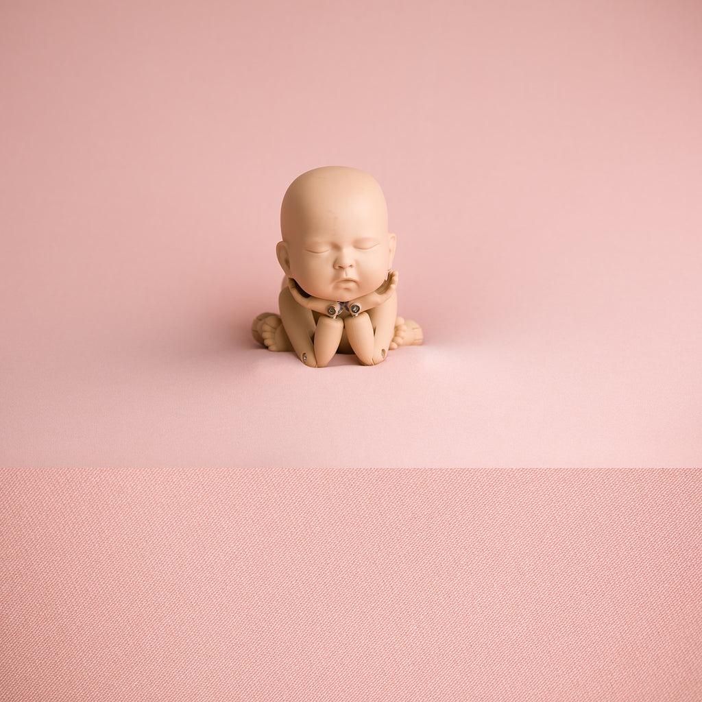 Newborn Fabric Backdrop -  Oscar - Pink Marl