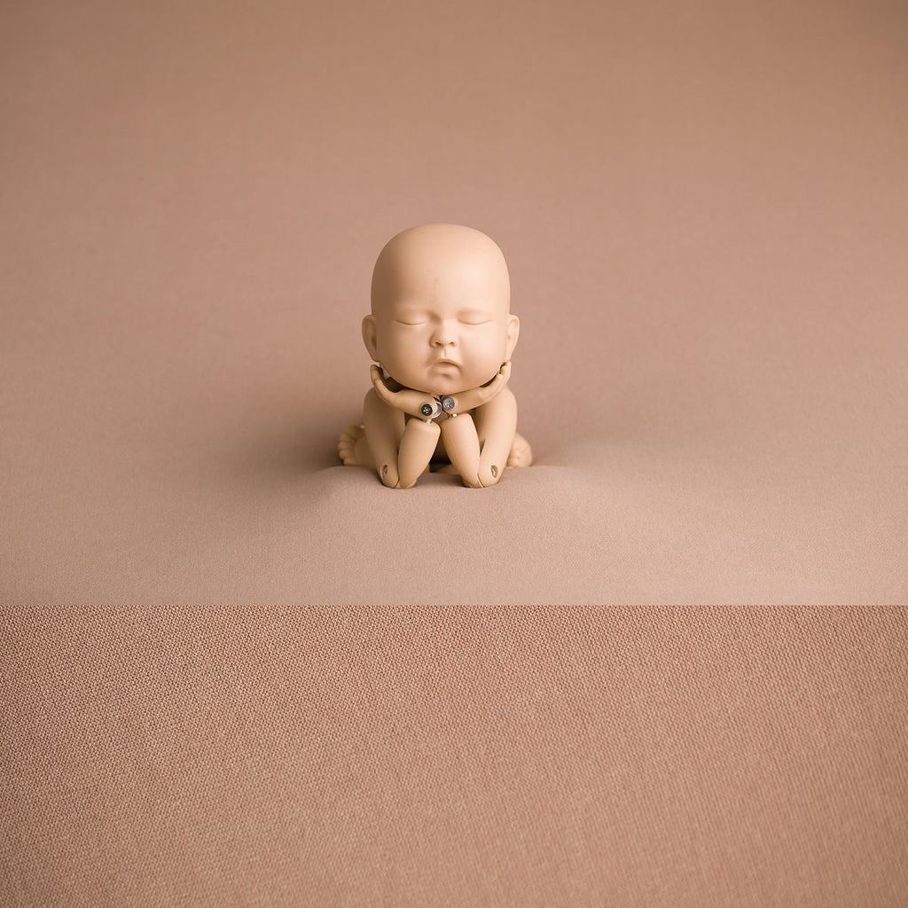 Newborn Fabric Backdrop -  Oscar - Praline