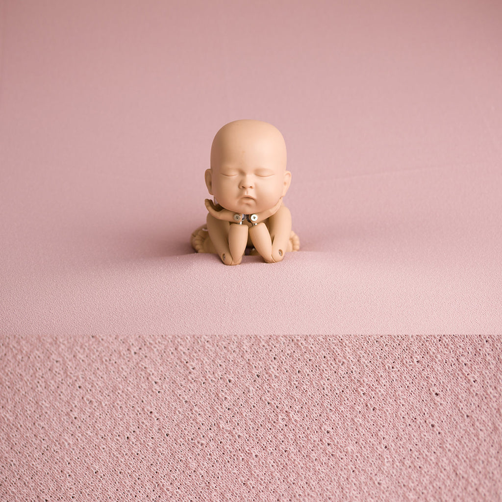 Newborn Fabric Backdrop - Sydney - Antique Pink