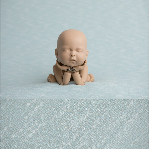 Newborn Fabric Backdrop - Rebecca - Blue