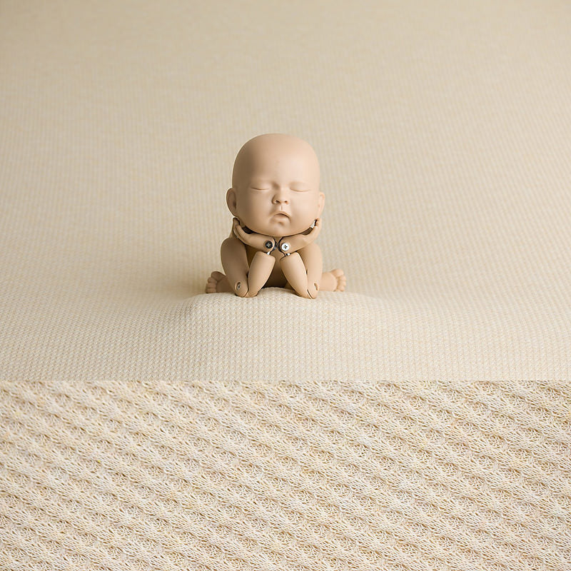 Newborn Fabric Backdrop -  Maddy - Oatmeal