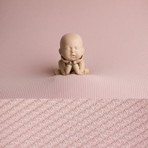 Newborn Fabric Backdrop -  Maddy - Blush