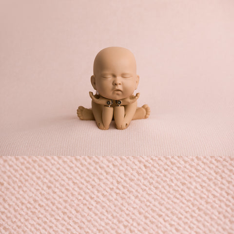 Newborn Fabric Backdrop - Taylor - Baby Pink