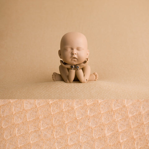 Newborn Fabric Backdrop - Teddy - Fudge
