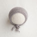 Newborn Knitted Bonnet - Whisper