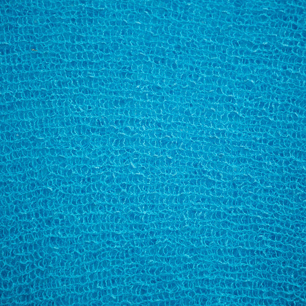 Stretch Knit Wrap 004 - Bright Turquoise
